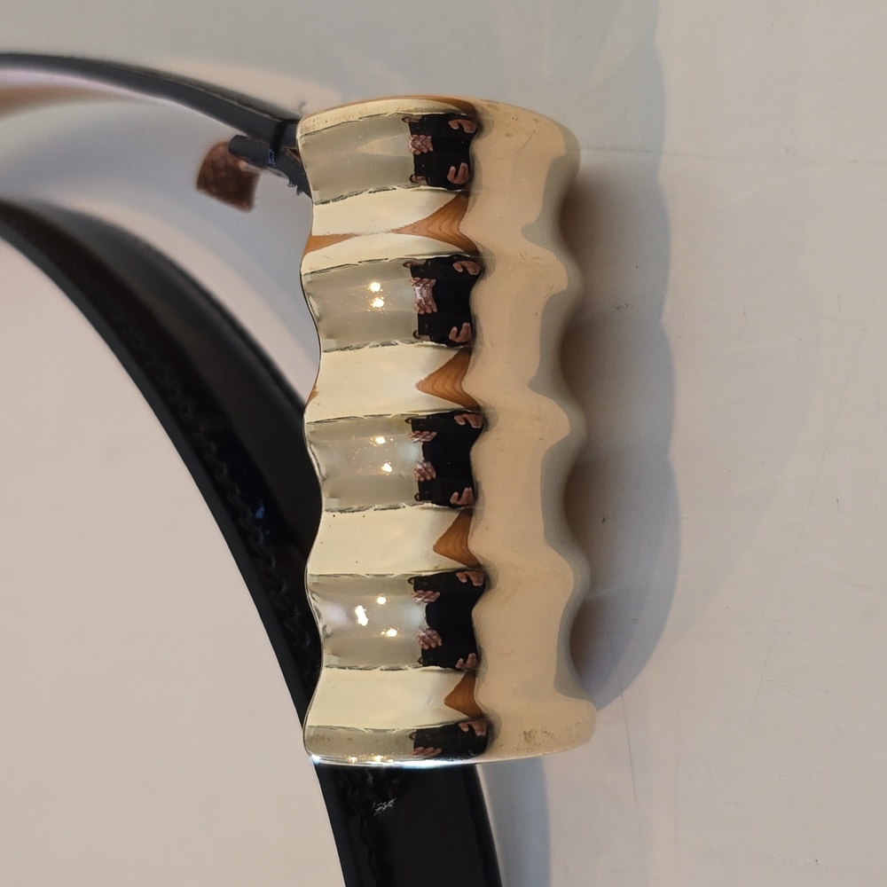 KHAITE Julius Small Leather Belt, Small, 85 (34") - Picture 2 of 9